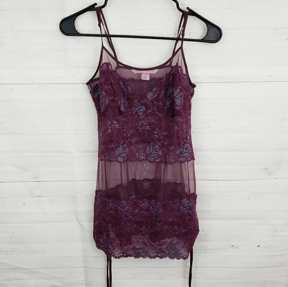 XS Victoria's Secret purple lingerie top - Picture 3 of 5